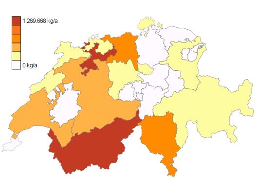 Schadstoffemissionen der Schweiz