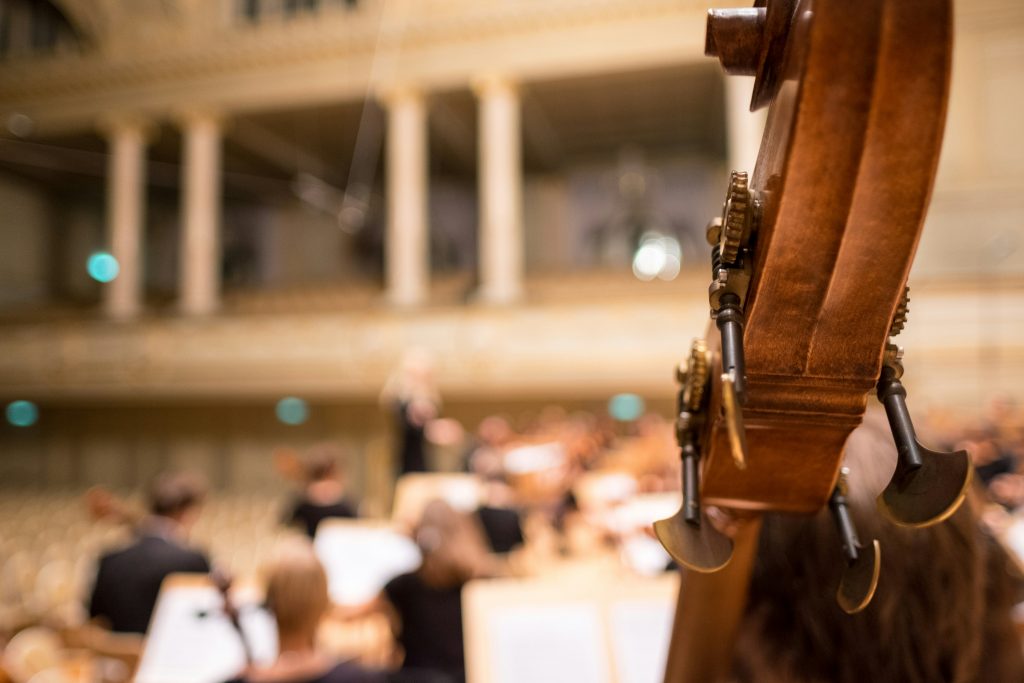 orchestra out of focus